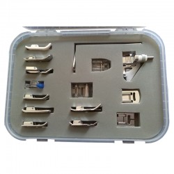 15 Parça Ev Tipi Dikiş Makine Ayak Seti (5 mm) - Tayvan