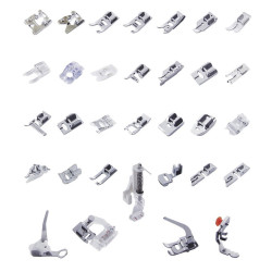 32 Parça Ev Tipi Dikiş Makine Ayak Seti (5 mm - Tayvan) - 4