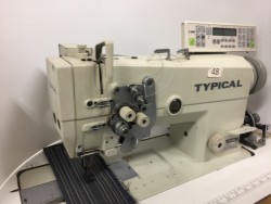 Typical - 6875 İptalli Büyük Mekik Otomatik Çiftiğne Makinası - 2.El