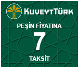 KuveytTürk kartlara peşin fiyatına 7 taksit