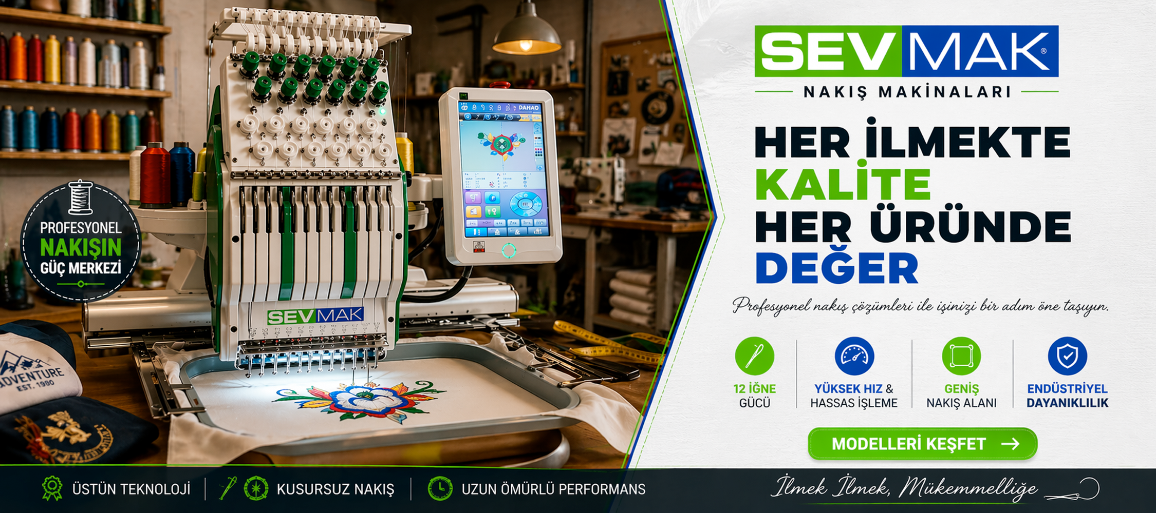 sevmak nakış makinaları