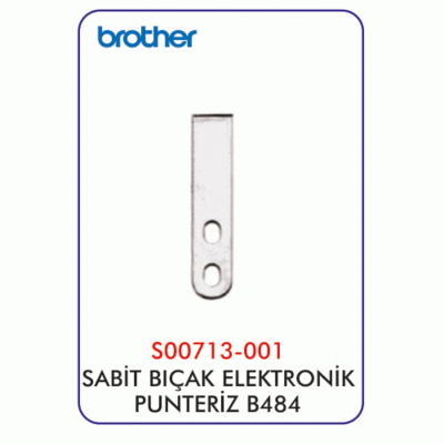 B484 Elektronik Punteriz Sabit Bıçak