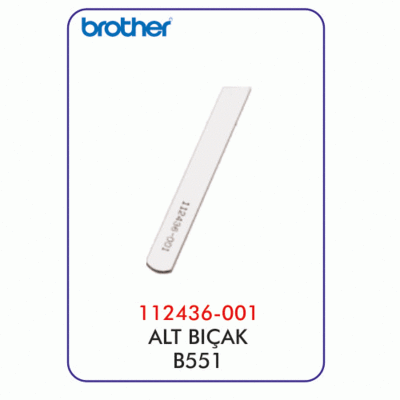 B551 Alt Bıçak - 1