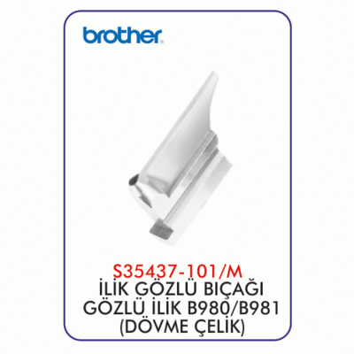 B980/B981 Gözlü İlik Gözlü Bıçağı (Dövme Çelik)