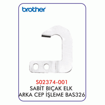 BAS326 Elektronik Arka Cep İşleme Sabit Bıçak - 1