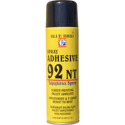 Blue Bird Adhesive 92 Serigrafik Baskı Palet ve Masa Yapıştırıcı Sprey - 1