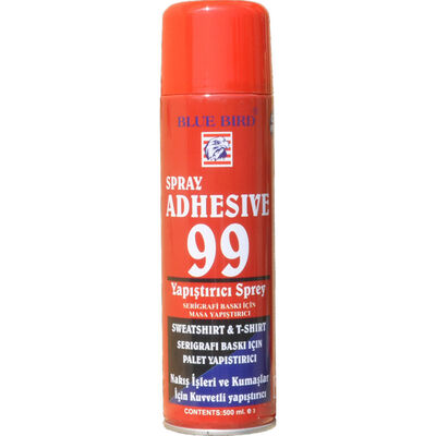 Blue Bird Adhesive 99 ​Tekstil Nakış İşleri için Yapıştırıcı Sprey