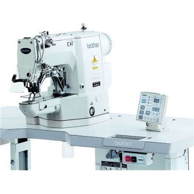 Brother BE-438F-03/KX-430F Direct Drive Kilit Dikiş Düğme Makinası - 1