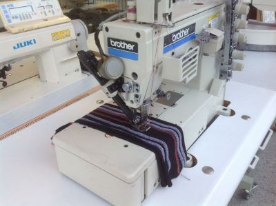 Brother CB-2770-4451-358 Havalı İplik Kesmeli Reçme Makinası - 2.El - 2