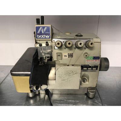 Brother EF4-N21-22-5 AH133F0 4 İplik Overlok Makinası - 2.El - 1