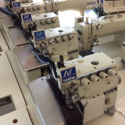 Brother EF4-N21 5 İplik Overlok Makinası - 2.El - 3