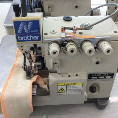 Brother EF4-N21 Kıstırmalı 4 İplik Overlok Makinası - 2.El - 1