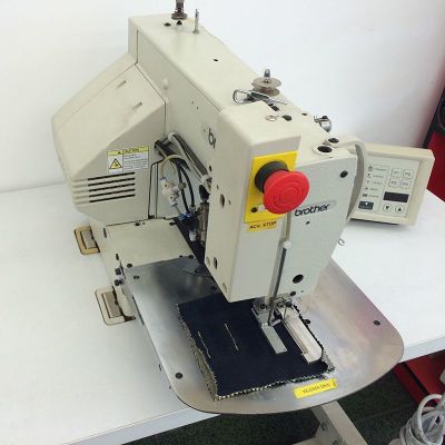 Brother KE-484C-X Elektronik Programlanabilir Kelebek Dikiş Makinası - 2.El - 1