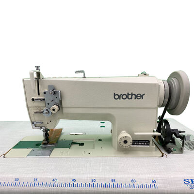 Brother LS2-B-877-5 Çift Papuç Deri Dikiş Makinası (Japon) - 1