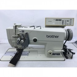 Brother - Brother LT2-B875-405 Mark II İptalli Büyük Mekik Elektronik Çiftiğne Makinası - 602 Motor - F40 - 2.El