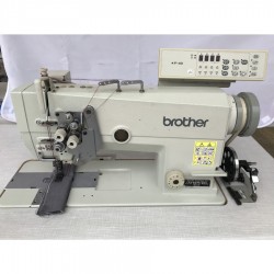 Brother - Brother LT2-B875-905 Mark II İptalli Büyük Mekik Elektronik Çiftiğne Makinası - 602 Motor - F40 - 2.El