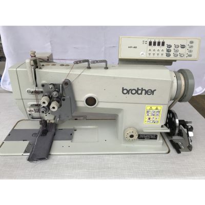 Brother LT2-B875-905 Mark II İptalli Büyük Mekik Elektronik Çiftiğne Makinası - 602 Motor - F40 - 2.El