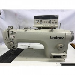 Brother - Brother S-7220B-403 Transportlu Kafadan Motorlu Elektronik Düz Dikiş Makinası - 2.El