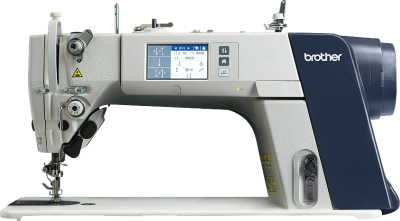 Brother S-7300A-405 Elektronik Dişli Sistemi ve İplik Kesmeli, Tek İğneli, Direct Drive Düz Dikiş Makinesi (Kalın İş İçin) (905) - 1