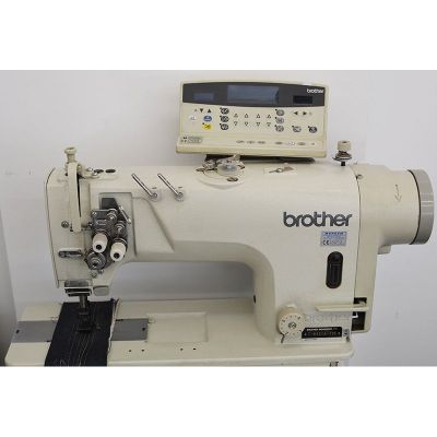 Brother T-8421A Direct Drive Elektronik Çiftiğne Makinası - 2.El - 1