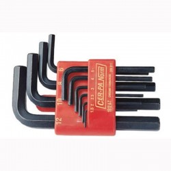 CERPA - Cerpa Norm X-Plus 1040 44 1512 Allen Anahtar Takımı(Kısa)