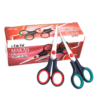 Chichi Plastik Saplı Çok Amaçlı Makas 5-1/2 İnç 14cm - 4