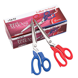 Chichi Plastik Saplı Terzi Makası 10 İnç 25cm - 3