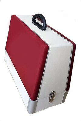 Deri Kaplamalı Makine Çantası - 1