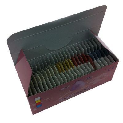 Diamond Çizgi Taşı - Renkli - 25'li - 1