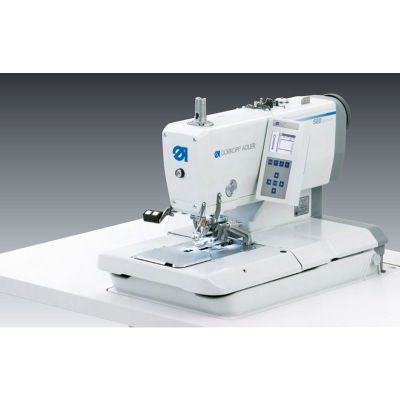 Dürkopp Adler Elektronik Gözlü İlik Makinası Klasik Ceket Tipi Uzun (2,5 cm) İplik Kesmeli - 1