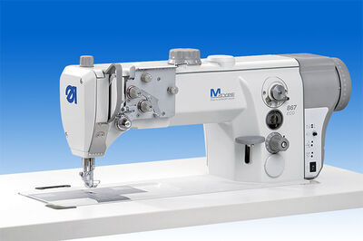 Dürkopp Adler M-TYPE 867-190040M ECO – Mekanik, Çiftpabuç, Üstten Büyük Çağanozlu Kafadan Motorlu Dikiş Makinası - 1