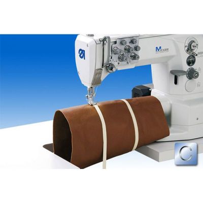 Dürkopp Adler M-Type Silverline – Çift İğneli, Elektronik, Kollu, Kalın Baş Dikiş Makinasi - 1