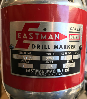 Eastman CD3 İz Delgi Makinası - USA - 2