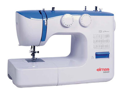Elmas 990P Dikiş Makinesi (Uzatma Tabla Hediyeli) - Mavi - 1