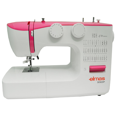 Elmas 990P Dikiş Makinesi (Uzatma Tabla Hediyeli) - Pembe - 1