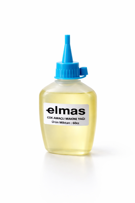 Elmas Çok Amaçlı Dikiş Makinesi Yağı (60 cc) - 1