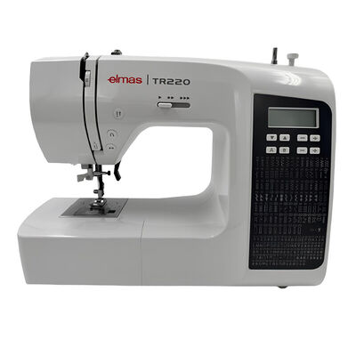 Elmas TR220 Elektronik Dikiş Makinesi (Siyah) ve 328 Ev Tipi 4 İplik Overlok Makinesi