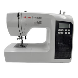 Elmas TR220 Elektronik Dikiş Makinesi (Siyah) ve 328 Ev Tipi 4 İplik Overlok Makinesi - 5