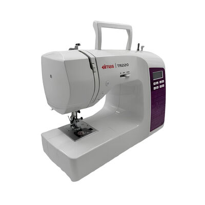 Elmas TR220 Elektronik Dikiş Makinesi (Uzatma Tablalı)- Mor - 5