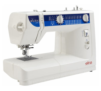 Elna 240 Dikiş Nakış Makinesi ve Elmas 328 Overlok Makinesi