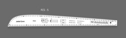 Fransız Eğrisi Cetvel Seti 4MM FCS-7 ADET - 10