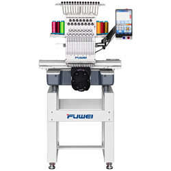Fuwei 1501R Tek Kafa 15 İğne Nakış Makinası (60x40cm) - 2