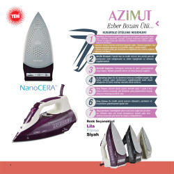 Gazzella Azimut Nanocera Buharlı Ütü - 4
