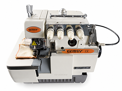 Gemsy GEM747F-514M2-23BK 4 İplik Kıstırmalı Overlok Makinası - 1