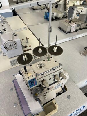 Gemsy GEM2200 3 İplik Sessiz Hız Ayarlı Ev Kullanımına Uygun Overlok Makinası 