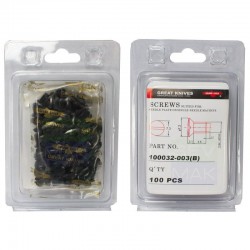 GOLDEN EAGLE - WAYKEN - Golden Eagle 100032-003 Düz Makina Plaka Vidası (100 Adet) GOLDEN EAGLE - WAYKEN - Golden Eagle 100032-003 Düz Makina Plaka Vidası (100 Adet)