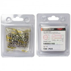 GOLDEN EAGLE - WAYKEN - Golden Eagle 140553-102 Düz Makina İğne Vidası (100 Adet) GOLDEN EAGLE - WAYKEN - Golden Eagle 140553-102 Düz Makina İğne Vidası (100 Adet)