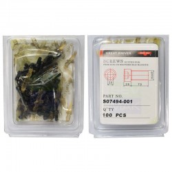 GOLDEN EAGLE - WAYKEN - Golden Eagle S07494-001 Çiftiğne Dişli Vidası (100 Adet) GOLDEN EAGLE - WAYKEN - Golden Eagle S07494-001 Çiftiğne Dişli Vidası (100 Adet)