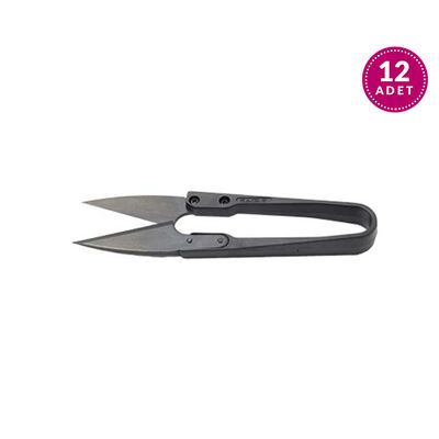Golden Eagle TC-805B Metal Bakalit Yaylı İplik Temizleme Makası (12 Adet) - 1