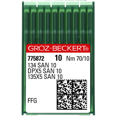 Groz 134 Düz Makina İğnesi (Kalın Dip) - SAN10 - 1